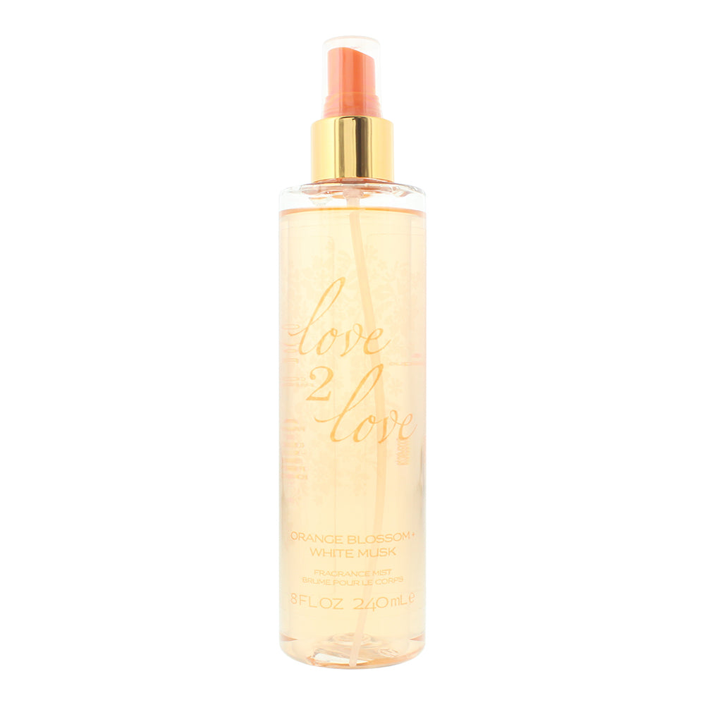 Love 2 Love Orange Blossom + White Musk Fragrance Mist 240ml