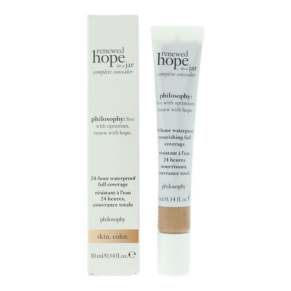 Philosophy Renewed Hope In A Jar 24-Hour Waterproof Full Coverage 6.5 Tan Concealer 10ml