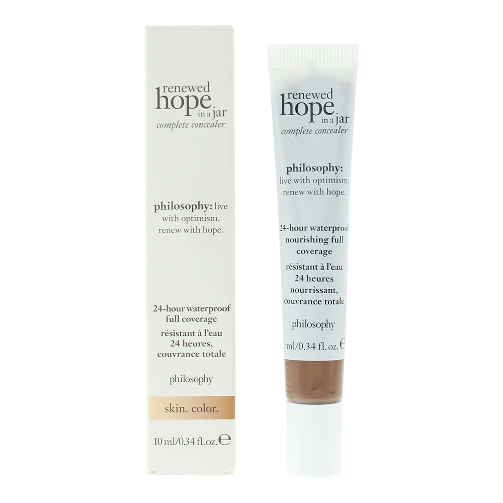 Philosophy Renewed Hope In A Jar 24-Hour Waterproof Full Coverage 9.5 Cocoa Concealer 10ml