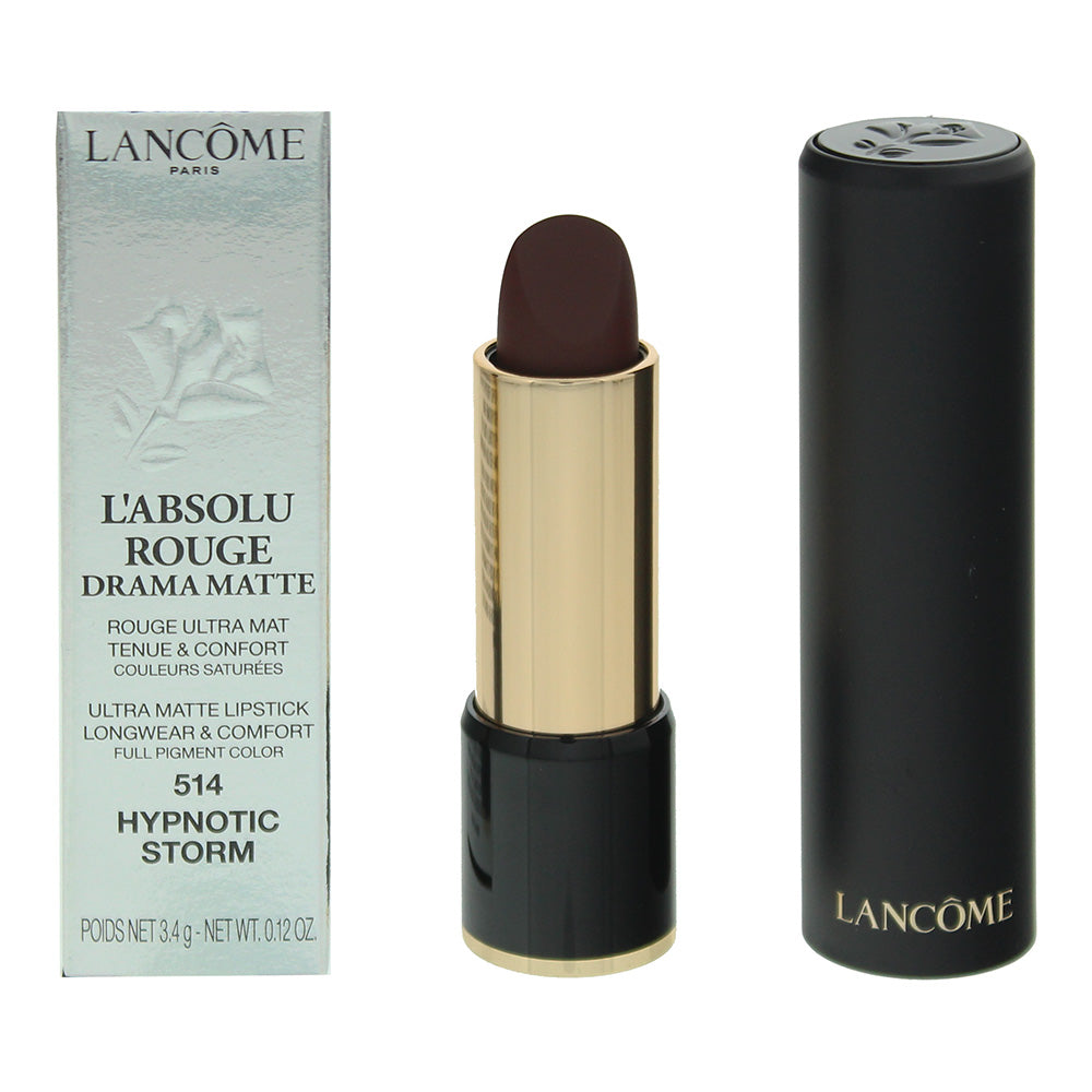 Lancôme L'Absolu Rouge Drama Matte 514 Hypnotic Storm Lip Color 3.4g