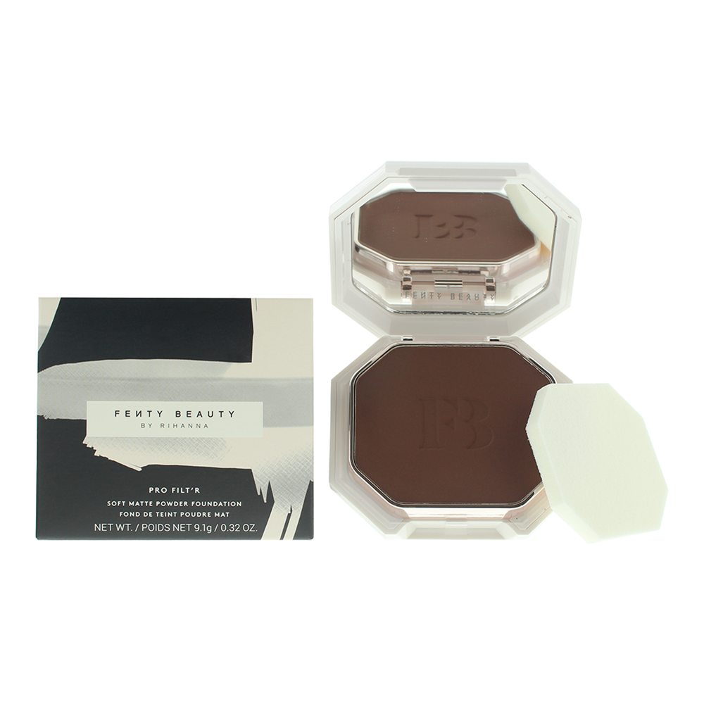 Fenty Beauty Pro Filt'r Soft Matte 495 Deep With Warm Bronze Undertones Powder Foundation 9.1g