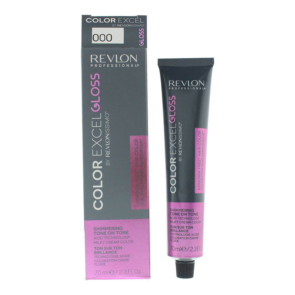 Revlon Color Excel Gloss 000 Clear Hair Colour 70ml