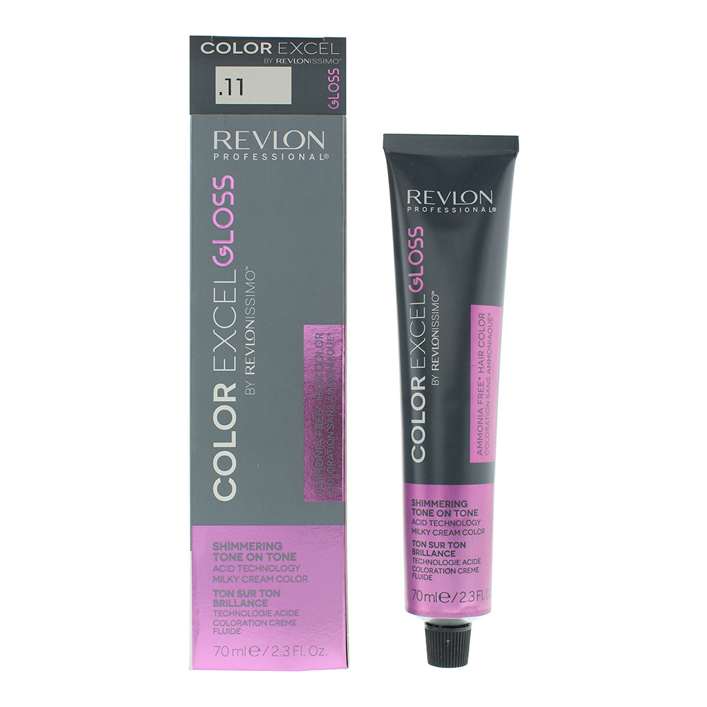 Revlon Color Excel Gloss .11 Silver Ash Hair Colour 70ml