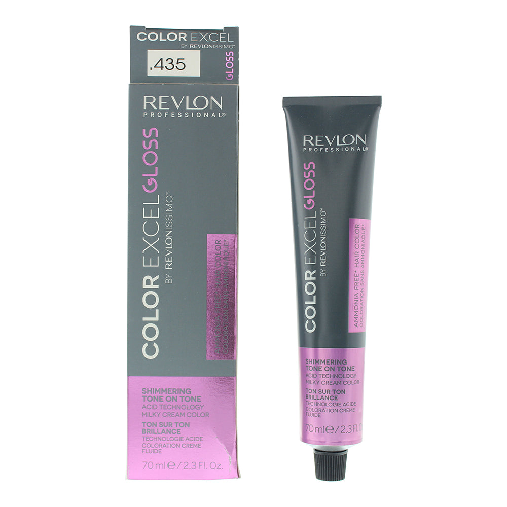 Revlon Color Excel Gloss .435 Peach Hair Colour 70ml
