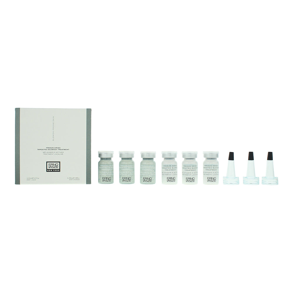 Erno Laszlo Freeze-Dried Targeted Blemish Treatment 2 Piece Gift Set: Ampoule 3 x 5ml - Powder 3 x 100mg