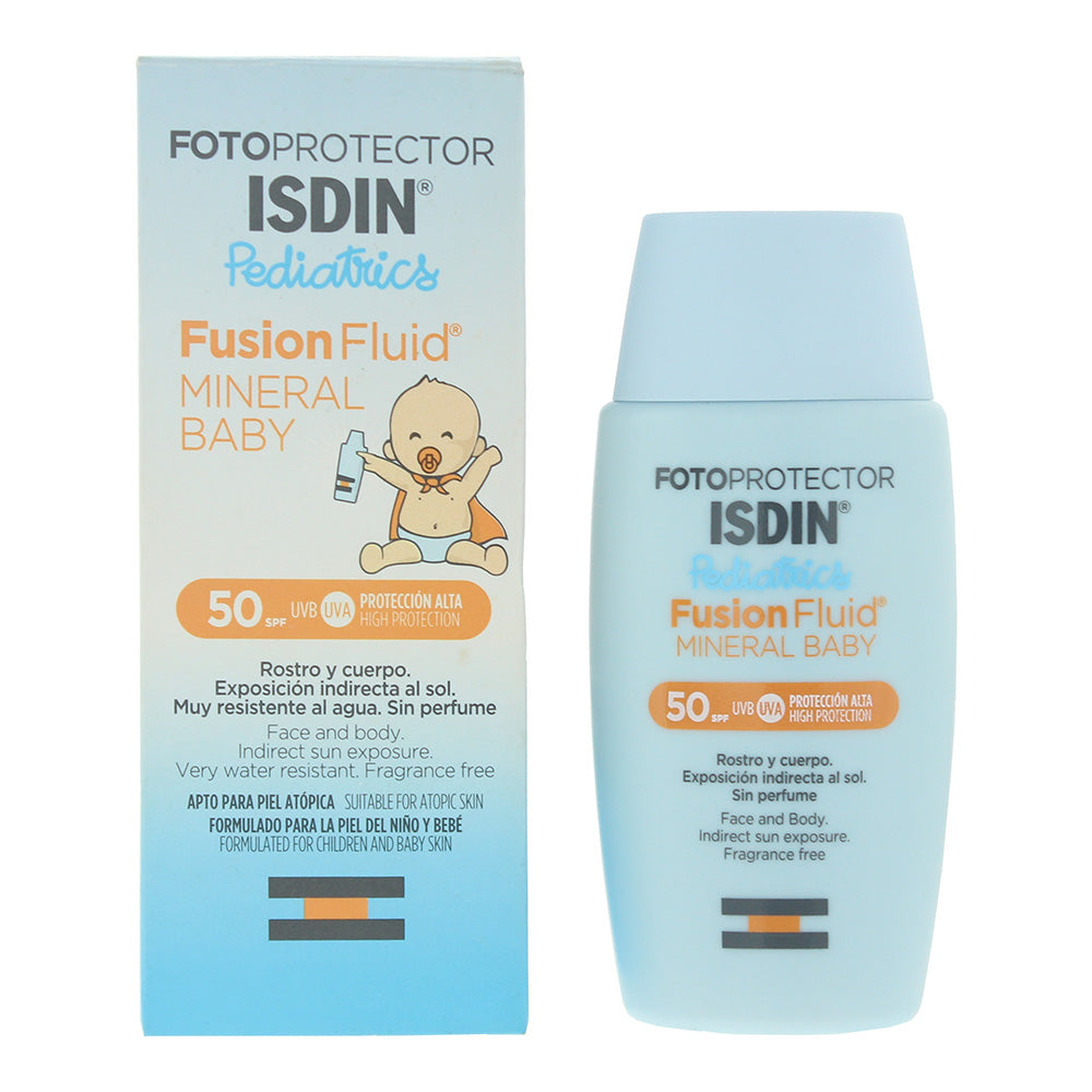 ISDIN Fotoprotector Pediatrics Mineral Baby Spf 50 Fusion Fluid 50ml