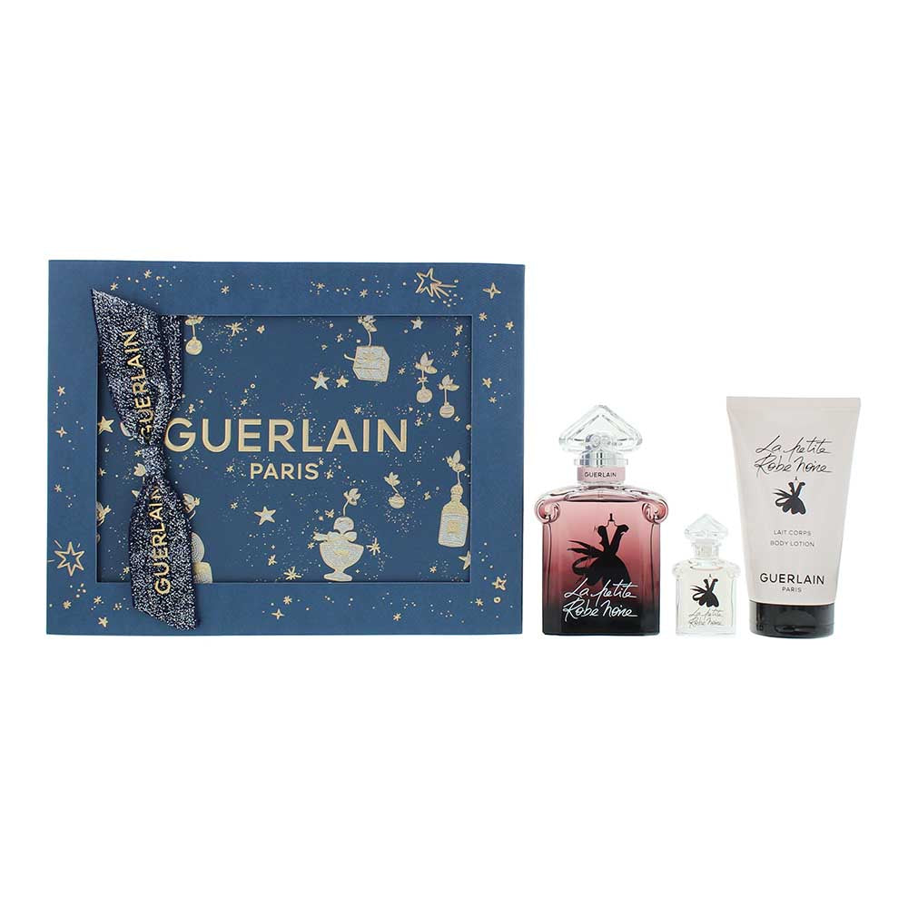 Guerlain La Petite Robe Noire Intense 3 Piece Gift Set: Eau de Parfum Intense 50ml - Body Lotion 75ml - Eau de Parfum 5ml