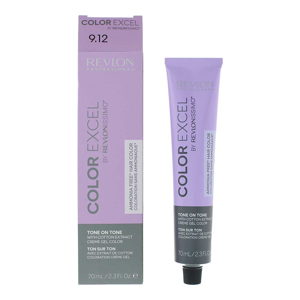 Revlon Color Excel 9.12 Very Light Ash Iridescent Blonde Hair Colour 70ml