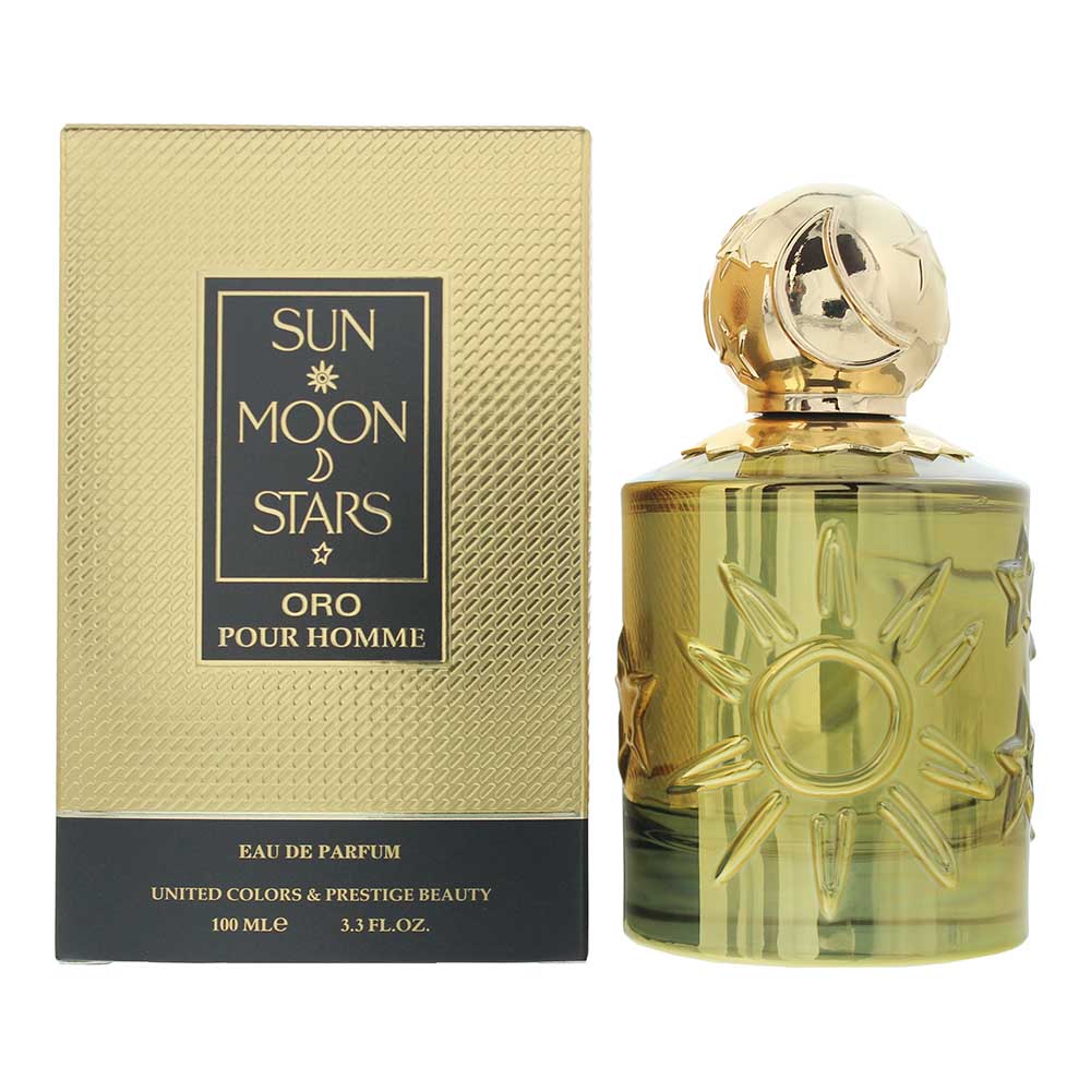 United Colors & Prestige Beauty Sun Moon Stars Oro Pour Homme Eau de Parfum 100ml