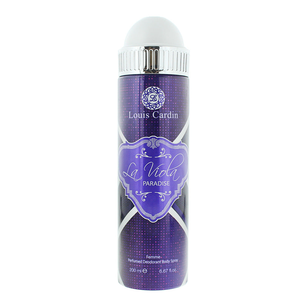 Louis Cardin La Viola Paradise Femme Deodorant Spray 200ml