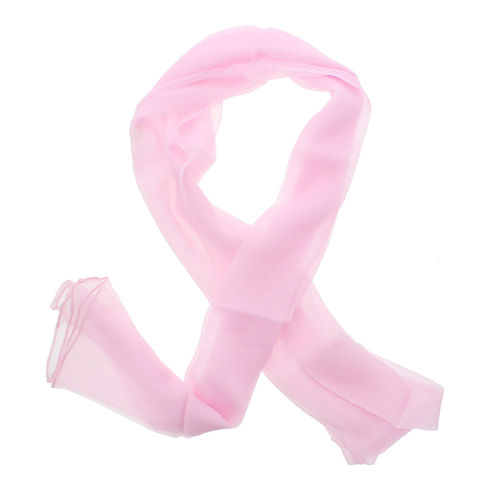 Rayon Crinckle Baby Pink Duppata Scarf