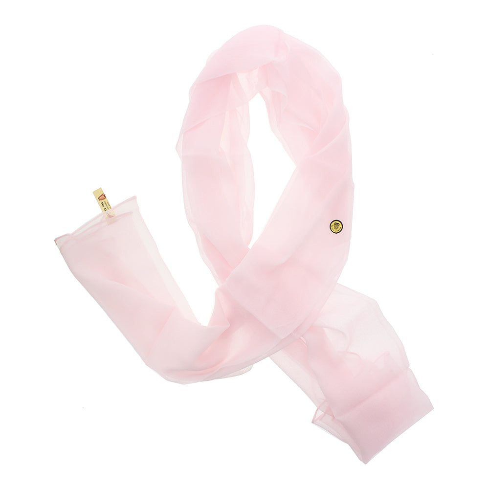Rayon Crinckle Powder Pink Duppata Scarf