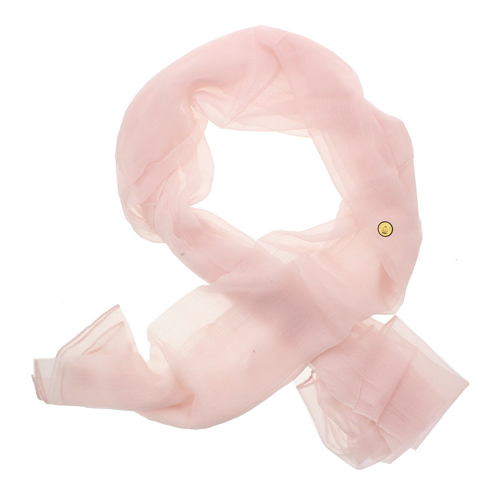 Rayon Crinckle Light Pink Duppata Scarf