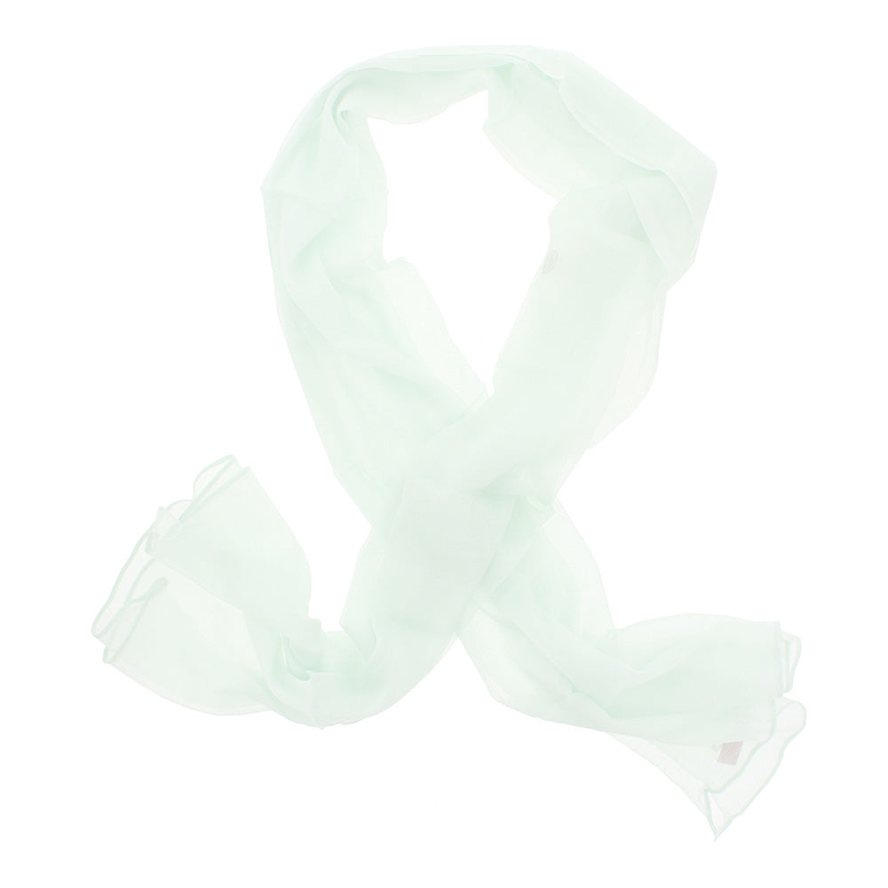 Rayon Crinckle Sage Duppata Scarf