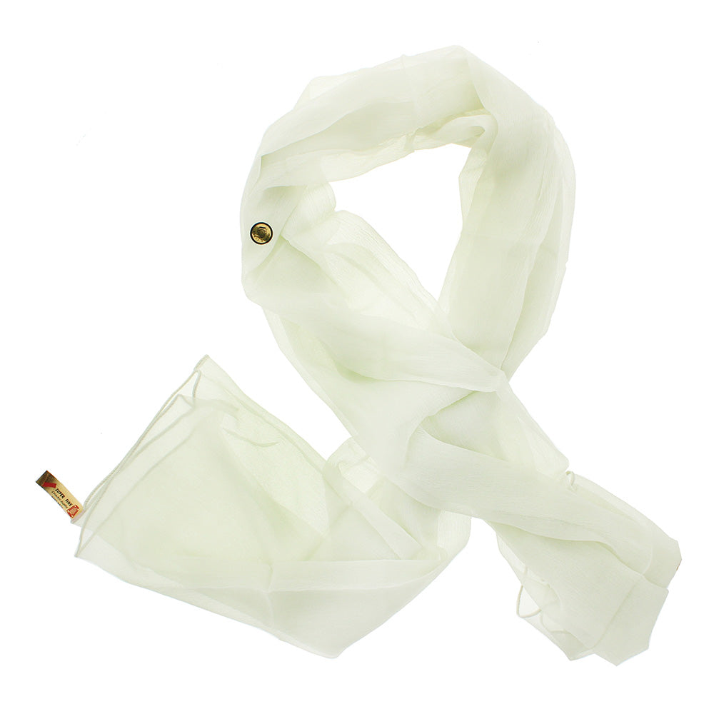 Rayon Crinckle Green Duppata Scarf