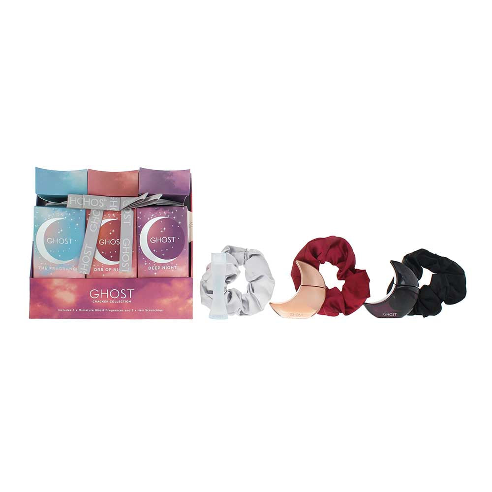 Ghost 3 Piece Gift Set: Orb Of Night Eau de Parfum 10ml - Ghost Deep Night Eau de Toilette 10ml - Ghost Eau de Toilette 5ml