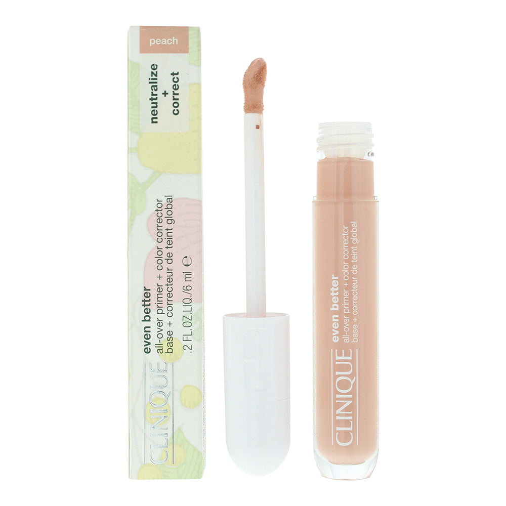 Clinique Even Better All-Over Peach Primer + Color Corrector Base 6ml