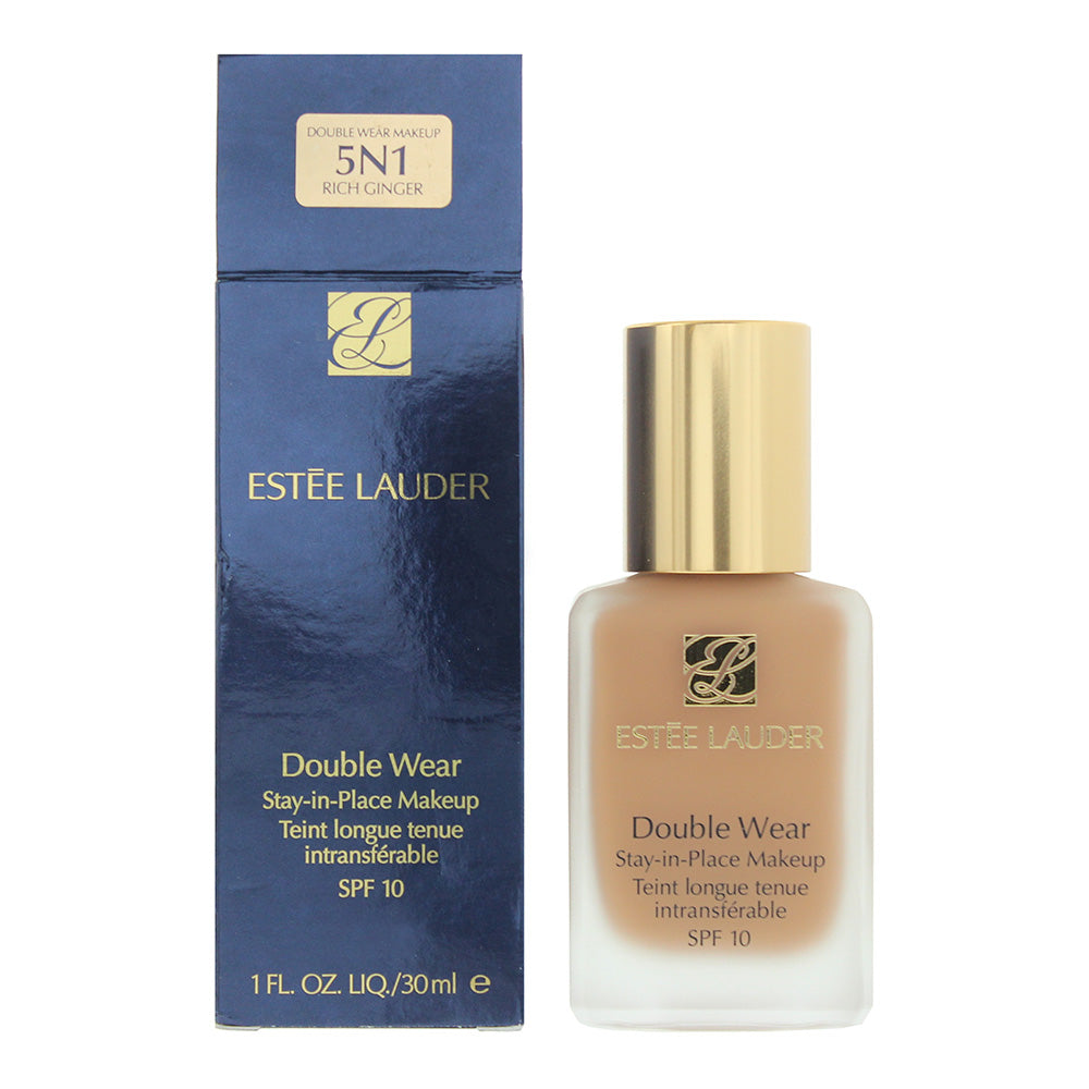 Estée Lauder Double Wear Stay-In-Place Makeup Spf 10 5N1 Rich Ginger Foundation 30ml