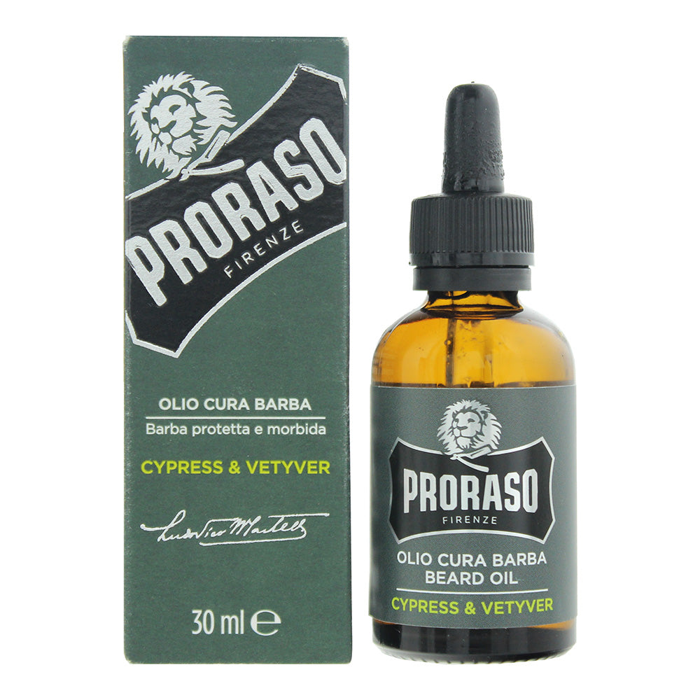 Proraso Cypress & Vetyver Beard Oil 30ml