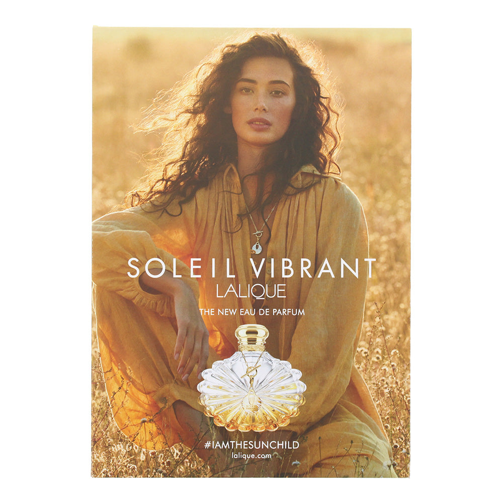 Lalique Soleil Vibrant Display Unit