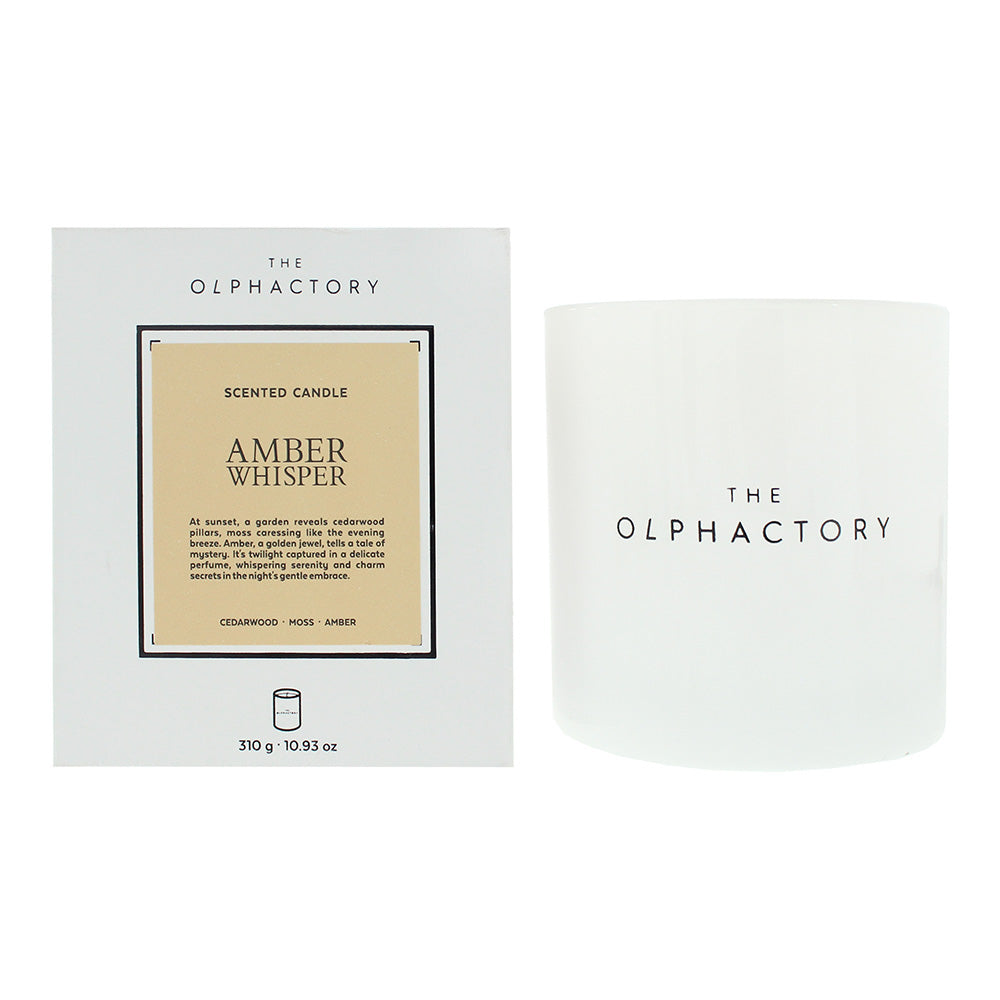 The Olphactory Amber Whisper Candle 310g