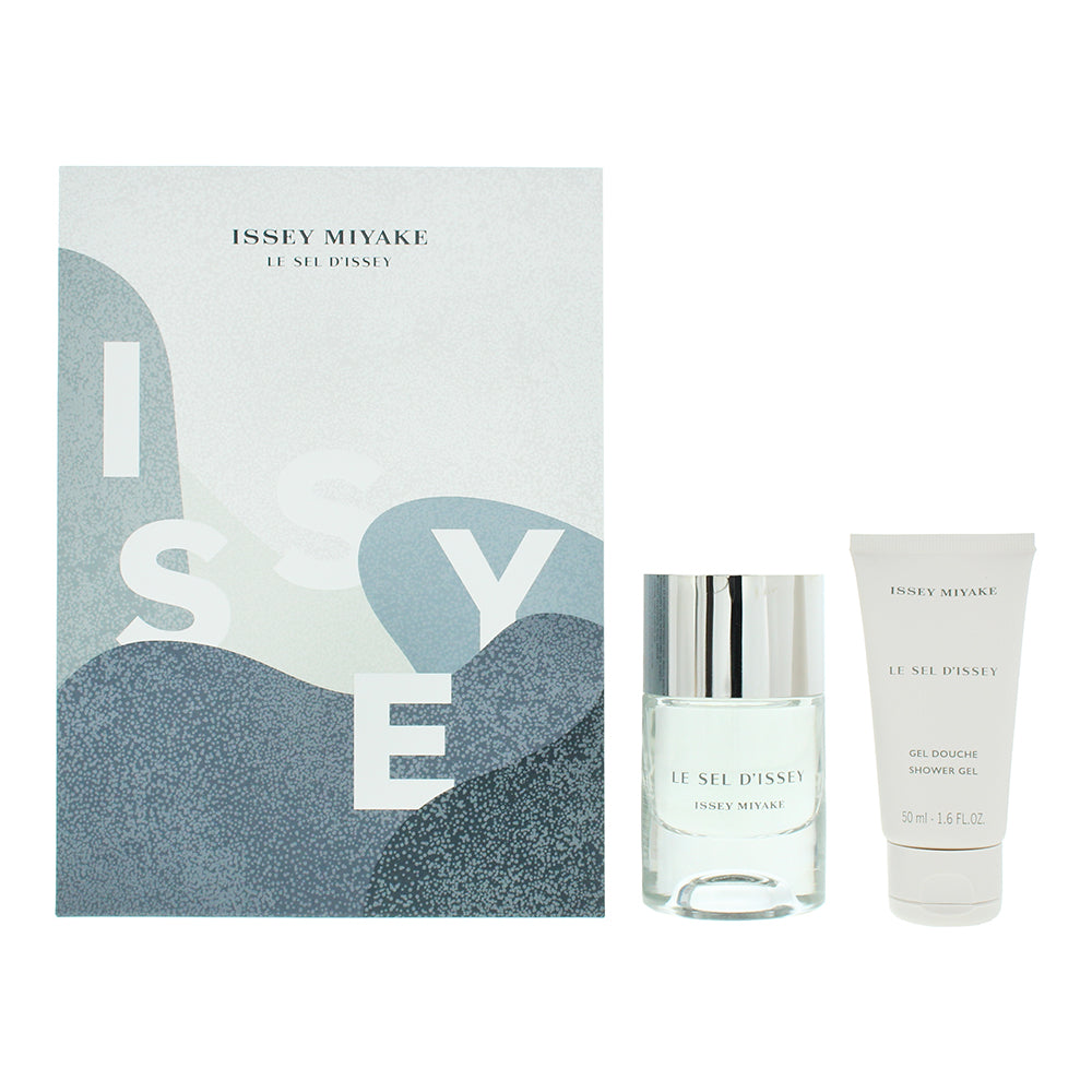 Issey Miyake Le Sel D'issey 2 Piece Gift Set: Eau de Toilette 50ml - Shower Gel 50ml