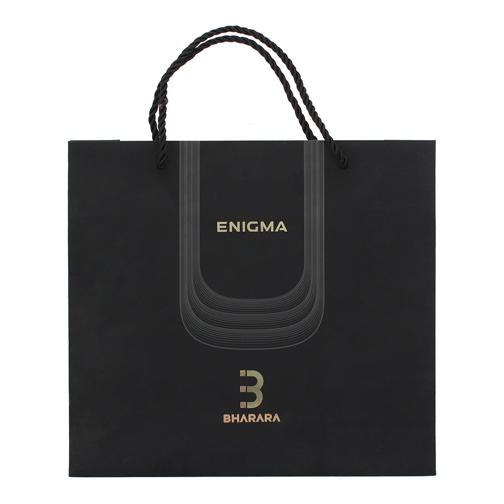 Bharara Enigma Black Paper Bag