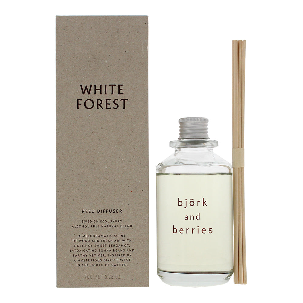 Bjork & Berries White Forest Reed Diffuser 200ml