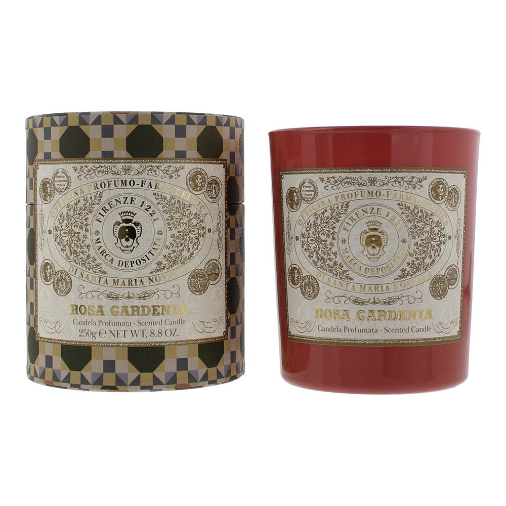 Santa Maria Novella Rosa Gardenia Candle 250g