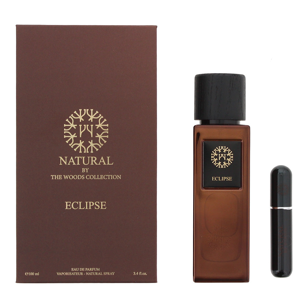 The Woods Collection Eclipse 2 Piece Gift Set: Eau de Parfum 100ml - Perfume Travel Atomiser