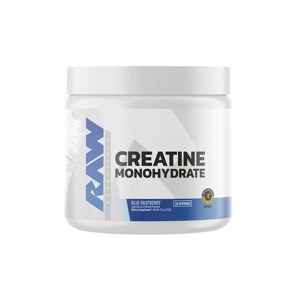Creatine Monohydrate, Blue Raspberry - 213g