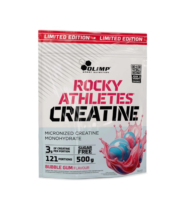 Rocky Athletes Creatine, Bubble Gum - 500g